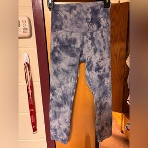 lululemon athletica Women’s Blue Tie-Dye align Leggings